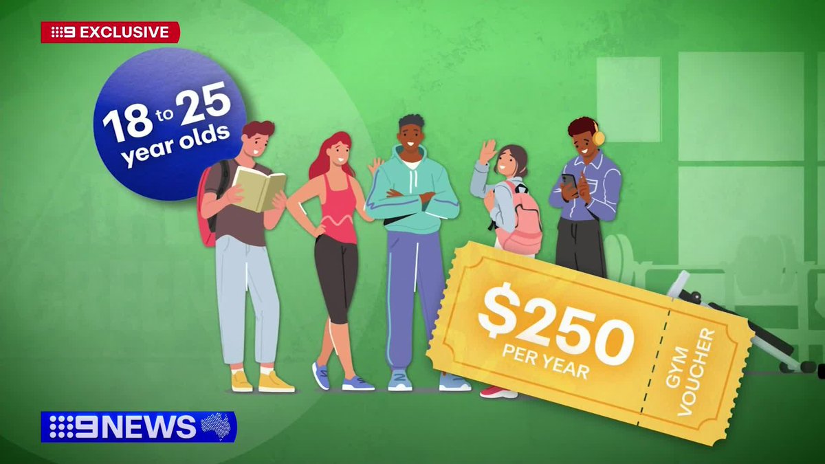 #EXCLUSIVE: Free or subsidised gym memberships could be handed out to young South Australians, as part of a Greens pledge ahead of the state election. #9News Gus Macdonald