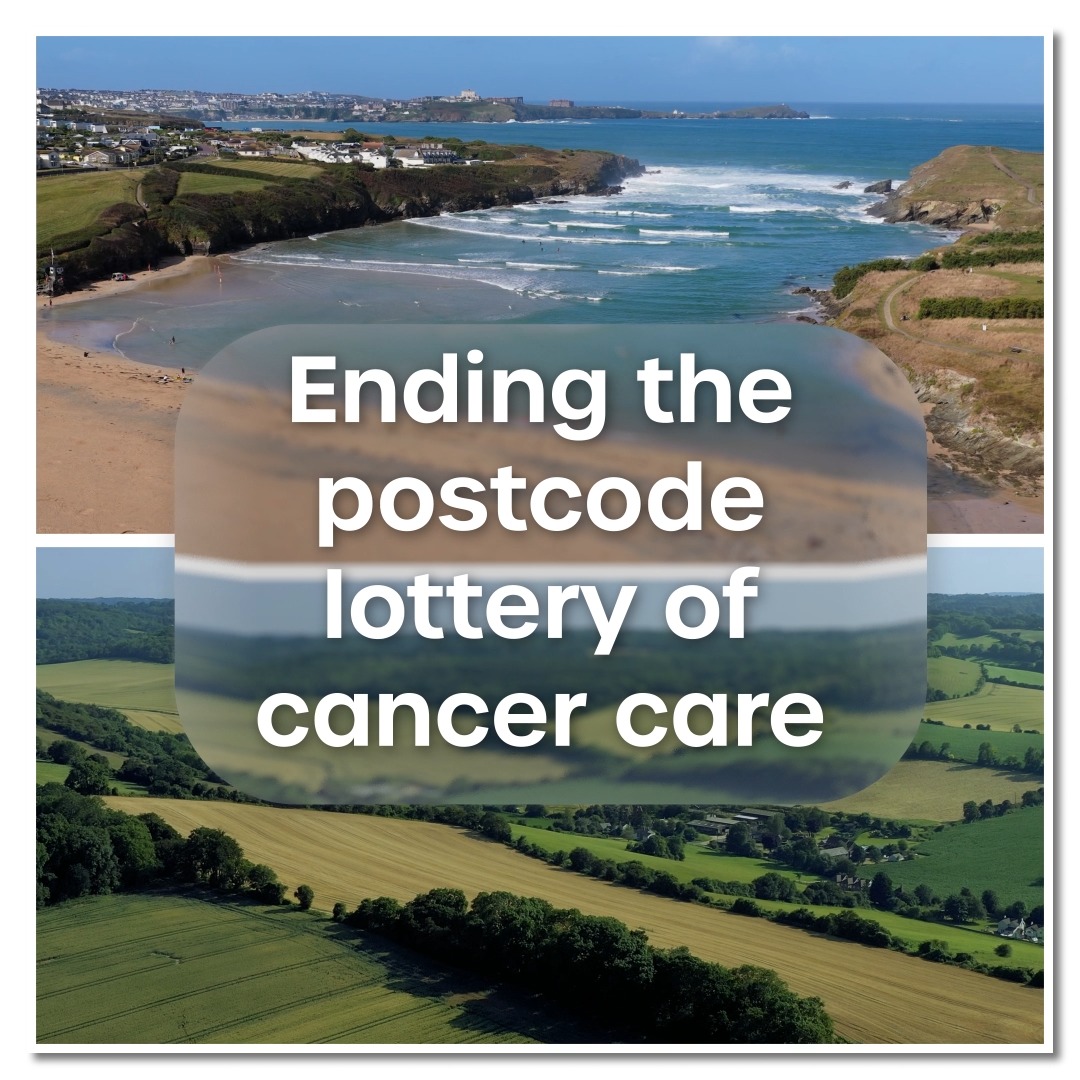 Cancer care shouldn’t depend on your postcode. Our National Cancer Plan will tackle health inequalities head on. That means more specialists in rural and coastal areas and access to the latest technology Learn more: