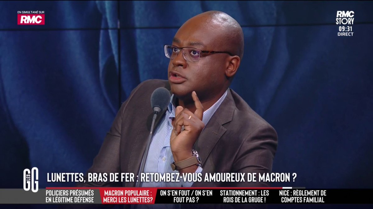❤️ Bras de fer contre Trump : êtes-vous retombés amoureux de Macron ? 🗣️ Abel Boyi : "C'est un Tom Cruise de Wish. Il me fait penser à Hollande : nul sur le plan national et il essaie de se redorer la pilule sur le plan international. Mais les Français ne vont pas mieux #GGRMC