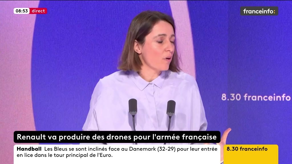 🔴 Renault va produire des drones ➡️"Renault est un constructeur de voitures, il devrait se centrer sur son cœur de métier […] En face, il n'y a aucun engagement sur l'emploi : les licenciements et les fermetures d'usine continuent dans le domaine automobile", dit Sophie Binet