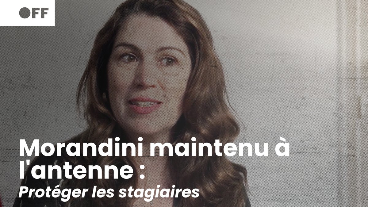 🗣️ "Jean-Marc Morandini ne devrait pas exercer. (...) Dans le droit du travail, la présomption d'innocence n'existe pas" Maintenu à l'antenne, Morandini est éloigné des stagiaires d'Europe 1 🎬 «S€X CONNECTION : de l'empire TF1 au système Canal+» ➡️