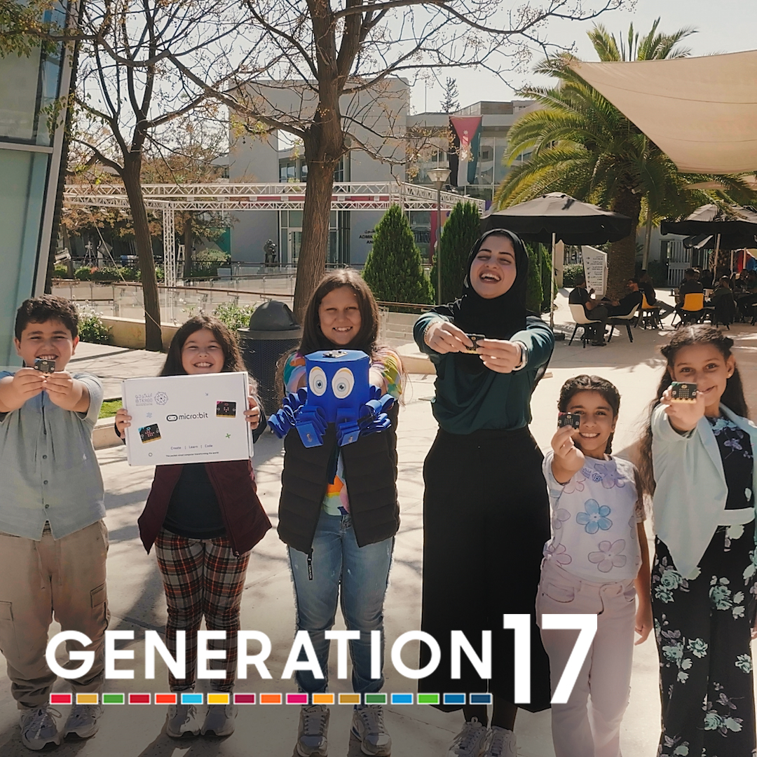 Meet #Generation17 Young Leader Rahaf Abu Mayyaleh from Jordan—a tech educator whose organization IBTKRGO is empowering youth with digital skills through eco-friendly, hands-on learning. UN Development #GlobalGoals Learn more: