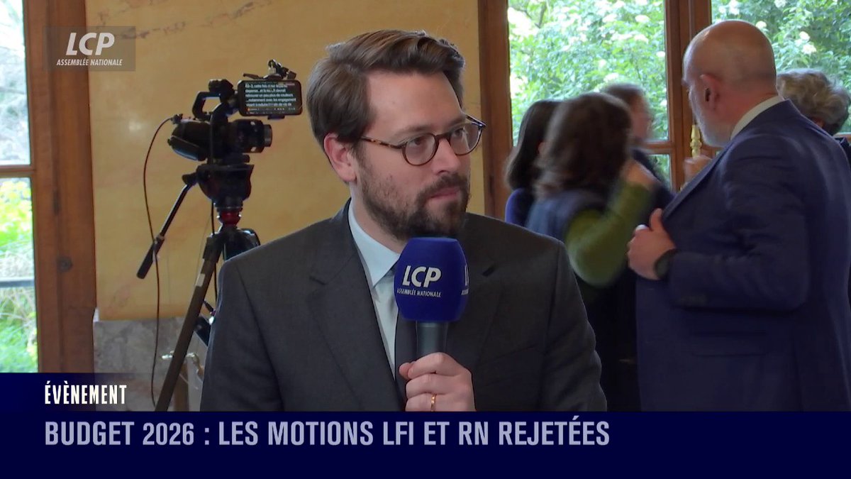 "5 collègues socialistes ont voté cette motion de censure. J'espère qu'ils arriveront à en convaincre d'autres [...] pour que nous puissions avoir une majorité pour faire tomber ce gouvernement et empêcher à ce mauvais budget de s'appliquer", note Benjamin LUCAS. #Budget