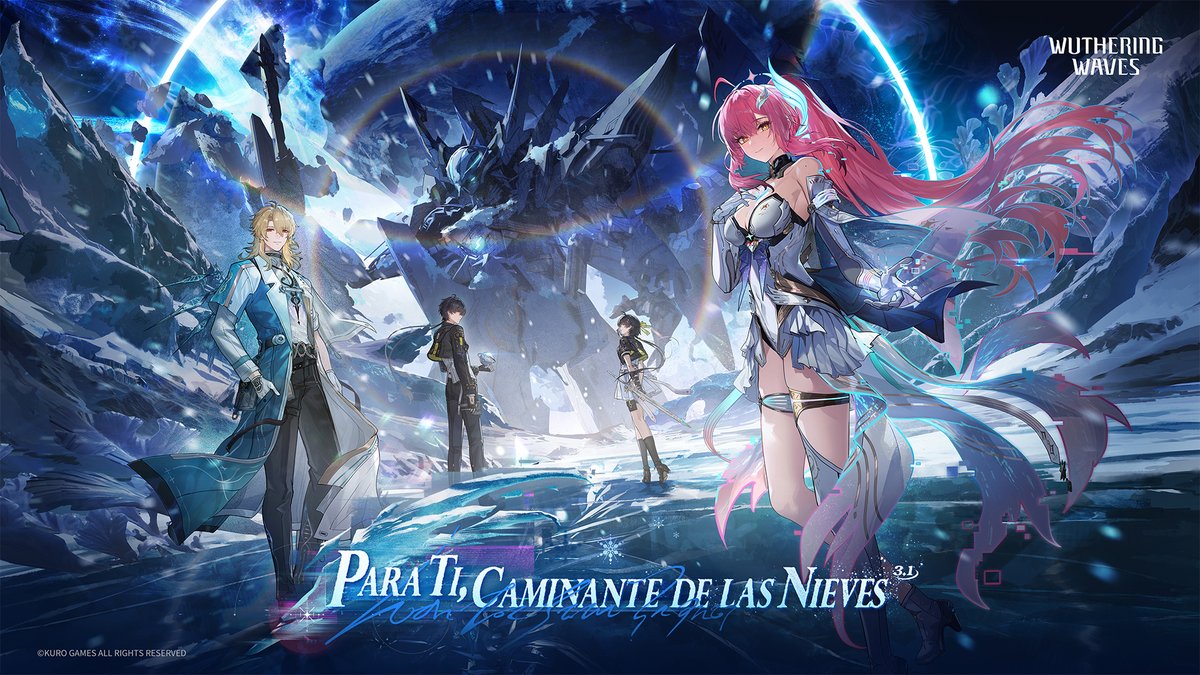 Tráiler oficial de la versión 3.1 de Wuthering Waves | Para ti, caminante de las nieves Prefiero ser quien mira las estrellas. Quien las cuida. ¡Wuthering Waves Versión 3.1 «Para ti, caminante de las nieves» se lanzará el 5 de febrero! #WutheringWaves #WutheringWavesES