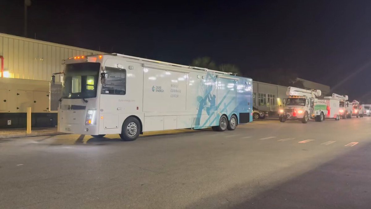 Trucks are rolling out from Florida and heading north to support our communities as Winter Storm Fern approaches. Crews will begin restoration as soon as conditions are safe. Stay safe, charge your devices, and review your emergency plans.