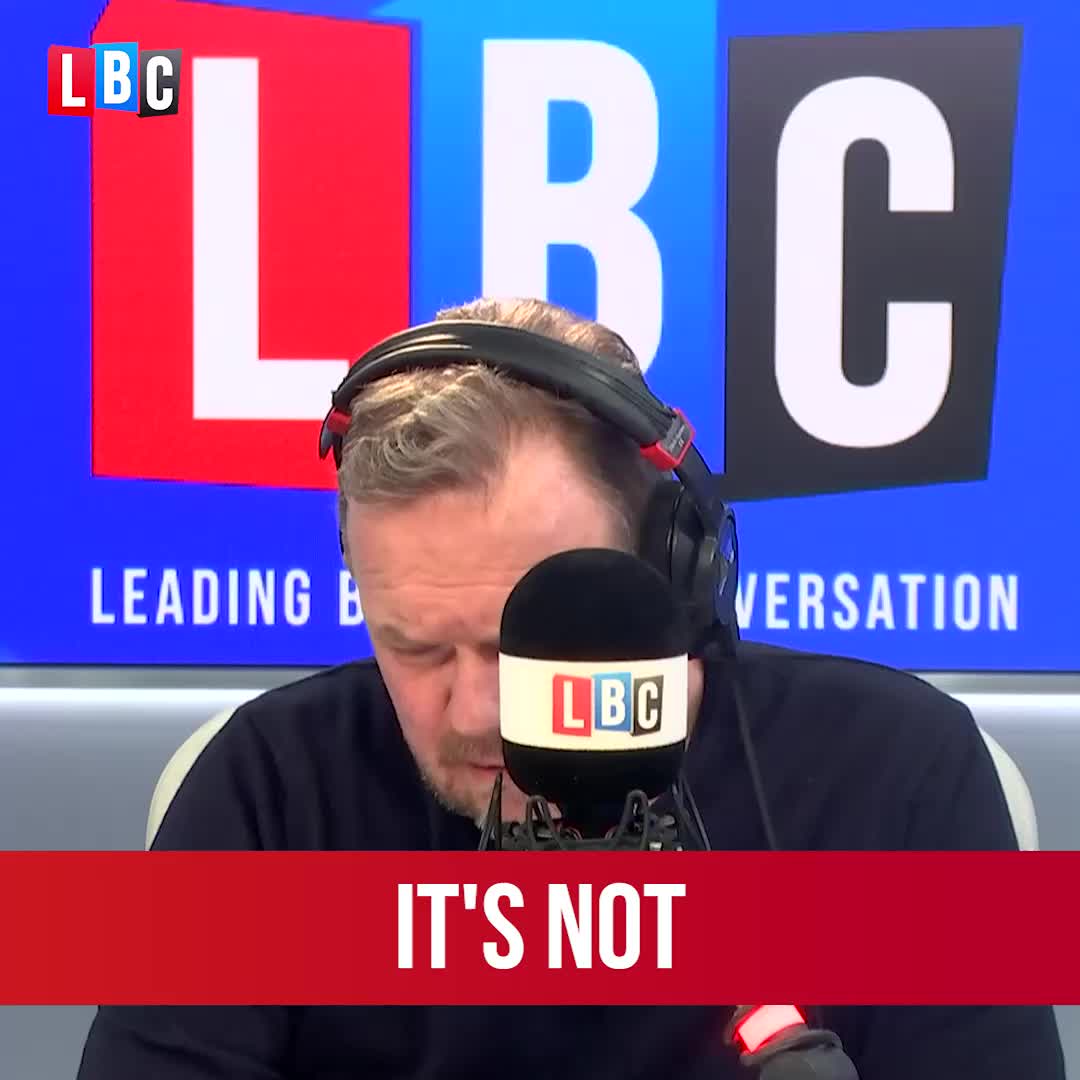 'It's not even disgraceful, or appalling - it's beyond that.' Caller Jeff, whose son took his life while on duty, weeps as he gives James O'Brien his response to Trump's Afghanistan frontline insult.