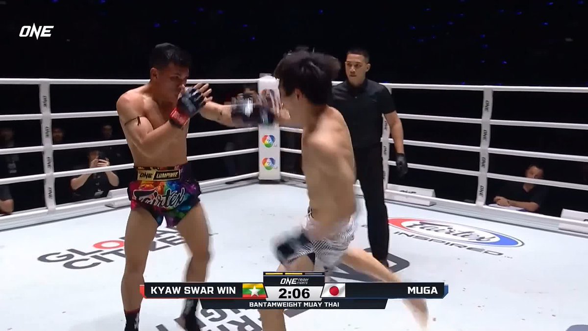 Kyaw Swar Win delivered an incredible KO on his ONE debut with this Superman punch! 🤯