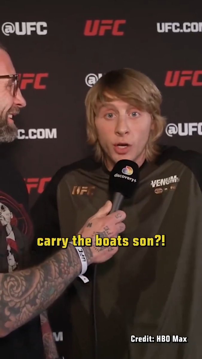 🗣️ "Who's gonna CARRY THE BOATS SON?!" #UFC324 When Paddy Pimblett quoted David Goggins 🤣 ⛴️