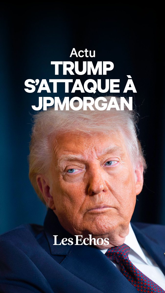 💥 Donald Trump prend des mesures de représailles ! 🏦 Le chef d’Etat réclame au moins 5 milliards de dollars de dommages et intérêts au civil contre JPMorgan, pour avoir fermé son compte bancaire en 2021. Explications en vidéo.
