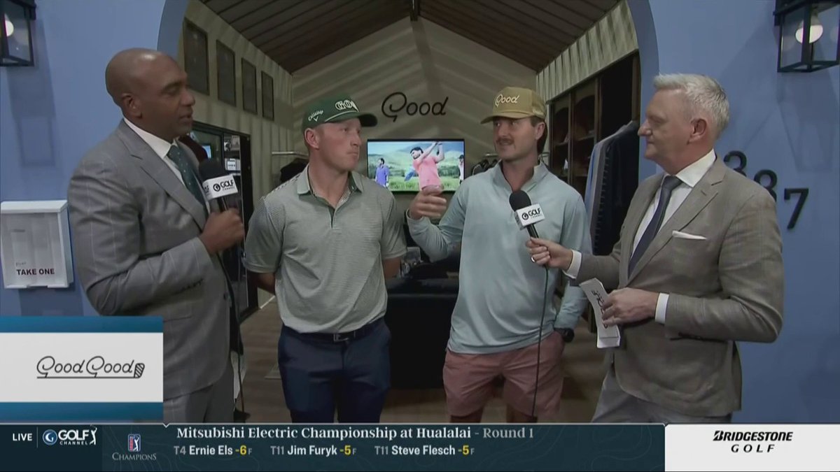 It's the FINAL DAY of our PGA Golf Shows coverage and there's no better way to kick it off than talking gear, golf and the return of Big Break with the gents from Good Good Golf. 📺: Live now on Golf Channel Golf Channel | PGA Golf Shows