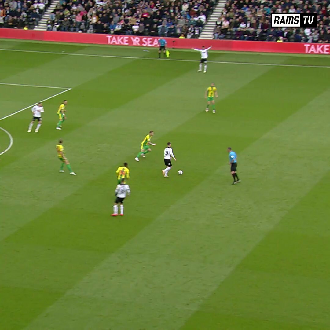 ⚽️ Waghorn, 19' ⚽️ Bennett, 70' ⚽️ Wilson, 73' Three goals and three points in our 2018/19 meeting against West Brom at Pride Park. 🎞️