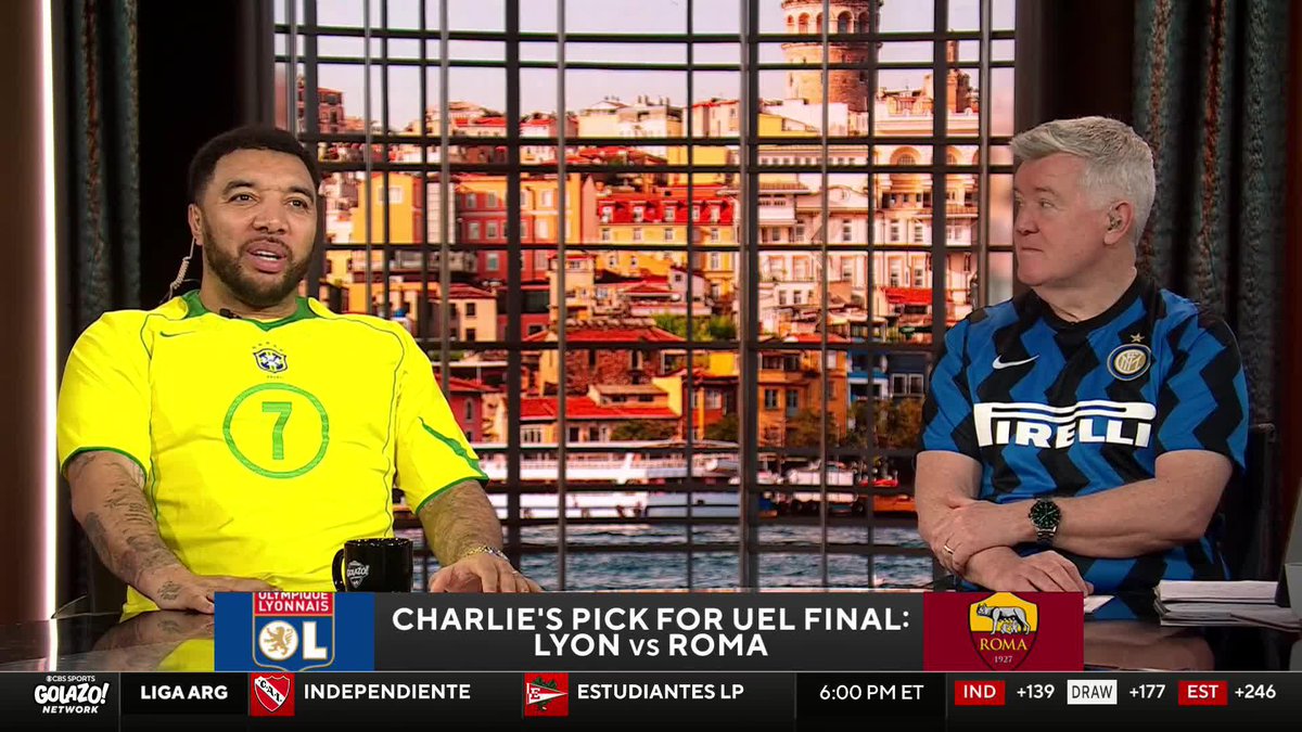 "I would love nothing better than to see Hannah's brother and Villa get to the final and get beat.” 😳 Troy Deeney woke up and chose violence this morning when picking who will make the #UEL final 😂