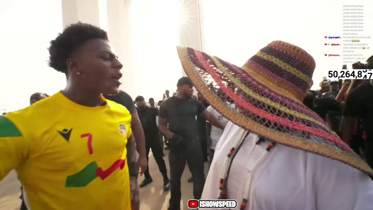 🚨| WATCH: Speed visits the Door of No Return in Benin a historic site where enslaved Africans were taken away from their homeland forever 🌍🕊️