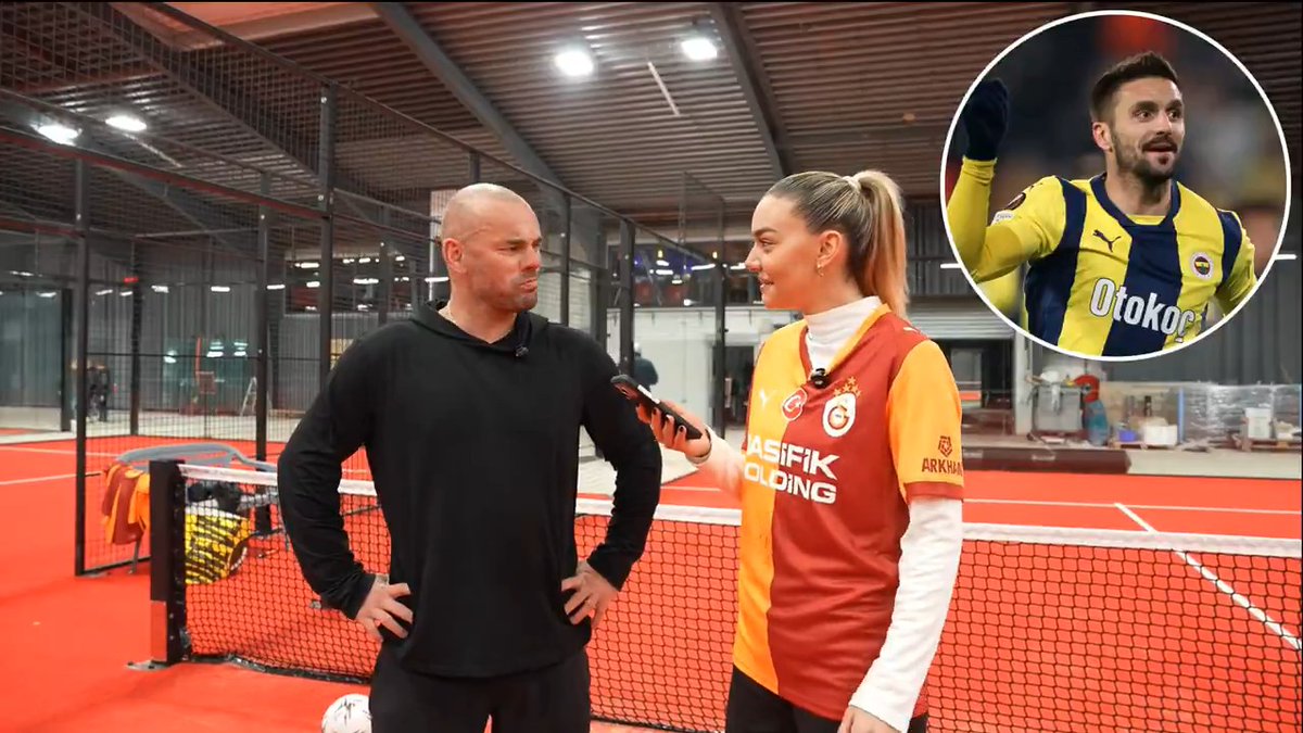 ❔ 'Kendinden iyisini duyana kadar sessiz kal' akımında Tadic sorulması üzerine. Wesley Sneijder: "Tadic kim? Devam."