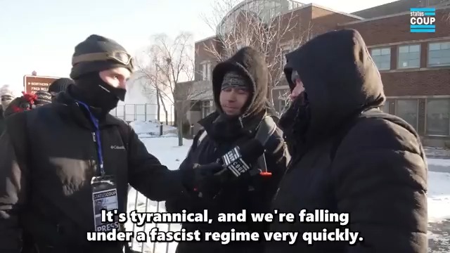 🚨"Stop and kidnapping and murdering our people! Get the f*ck out of our city! We're falling under a fascist regime very quickly, this is how it started in 1930s Germany," -Minneapolis ICE protesters tell our JT Cestkowski in MINUS 20 DEGREES (-38 wind chill). LIVE NOW ⬇️