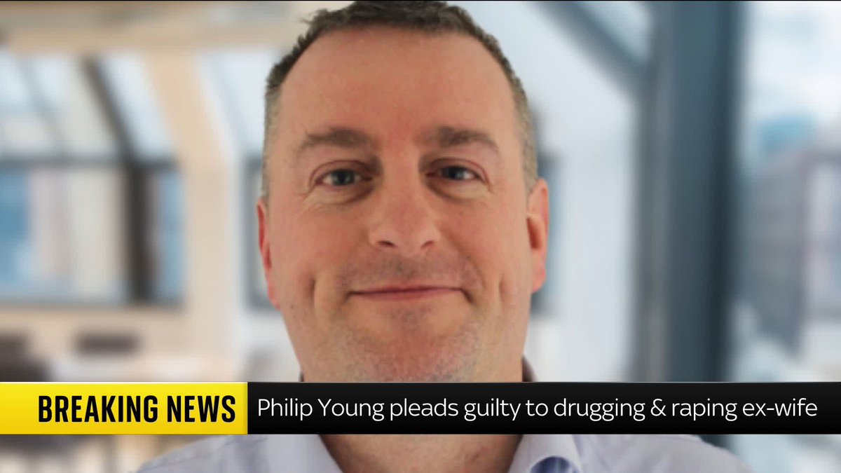 BREAKING: Former Tory councillor Philip Young has pleaded guilty to drugging and raping his now ex-wife, including with other men, over more than a decade. Tom Parmenter reports from Winchester Crown Court ⬇️ Latest 🔗 📺 Sky 501, Virgin 602 and YouTube