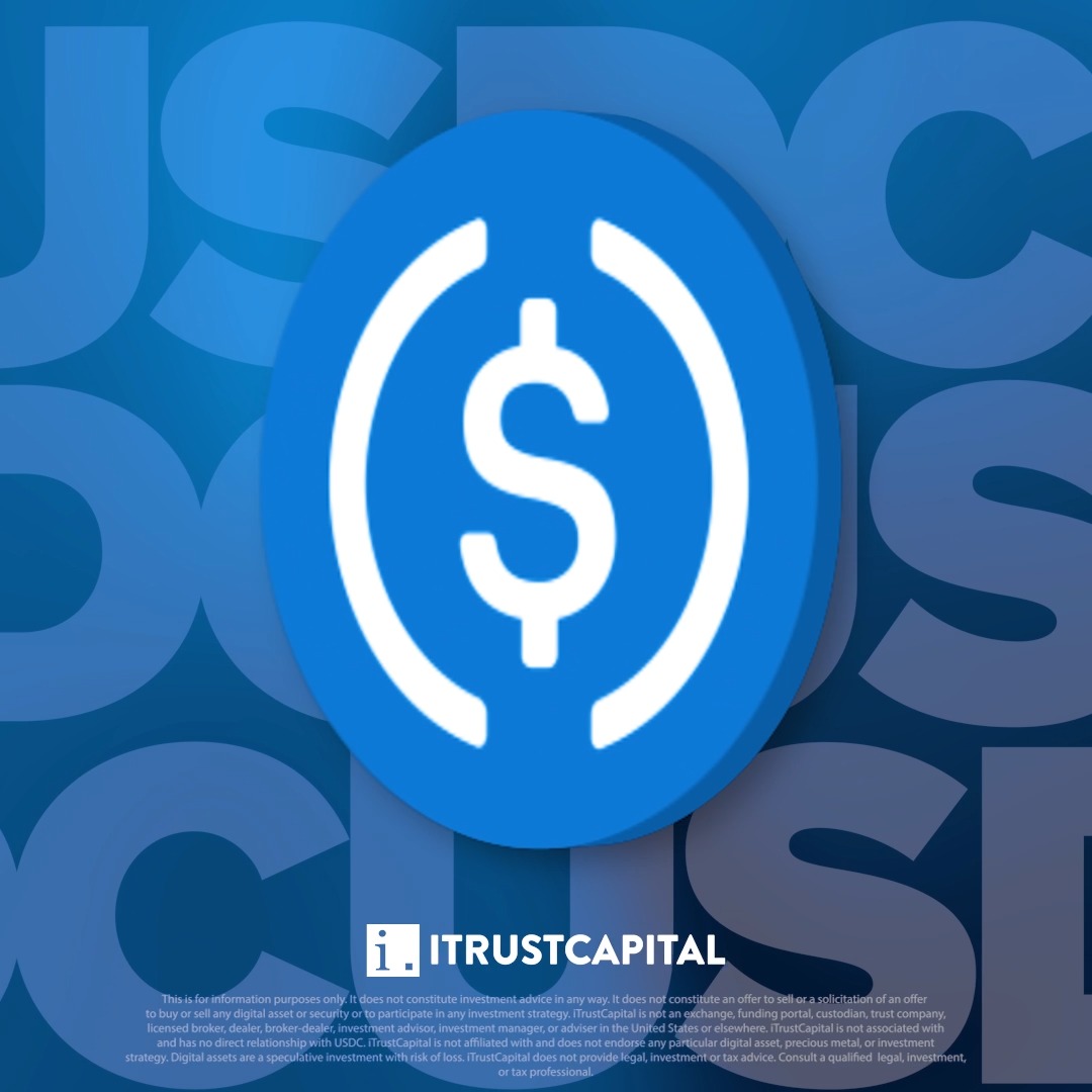 $USDC Now Available at iTrustCapital! ► Learn more here: USDC