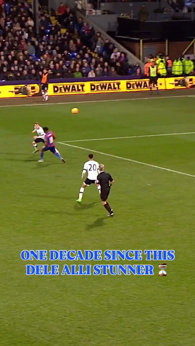 Can you believe this iconic Dele Alli goal was TEN YEARS AGO today? 😧