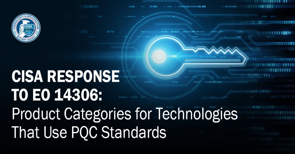 It's critical that orgs across all sectors begin procuring &amp; integrating PQC-capable products to address emerging quantum computing threats. Review our list of hardware &amp; software categories and take steps to ensure your org is prepared. 👉