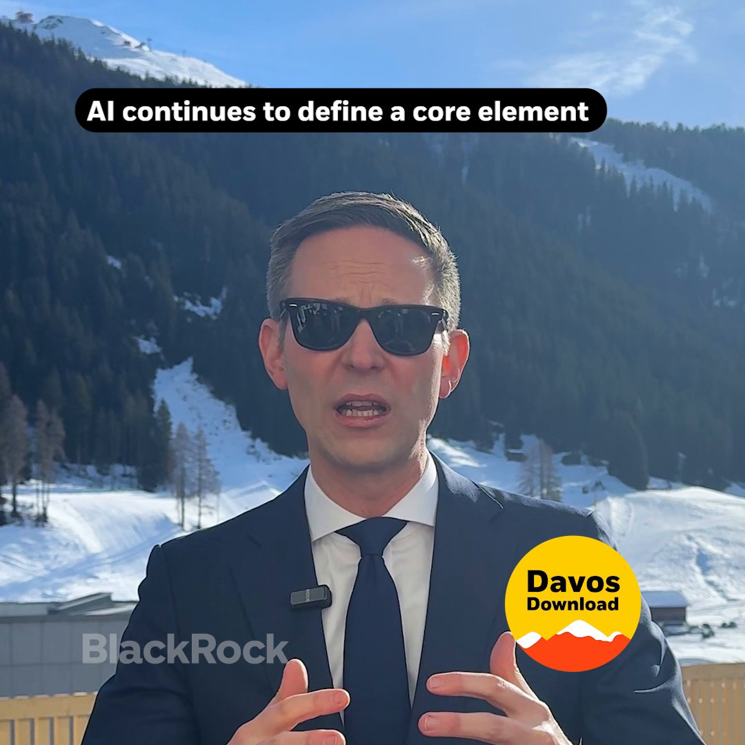 AI has been everywhere at the #WEF26 Annual Meeting and for good reason. Mike Pyle shares how rapid advances in #AI are driving productivity and growth. Get your Davos Download directly from sunny Davos. 😎 🔽