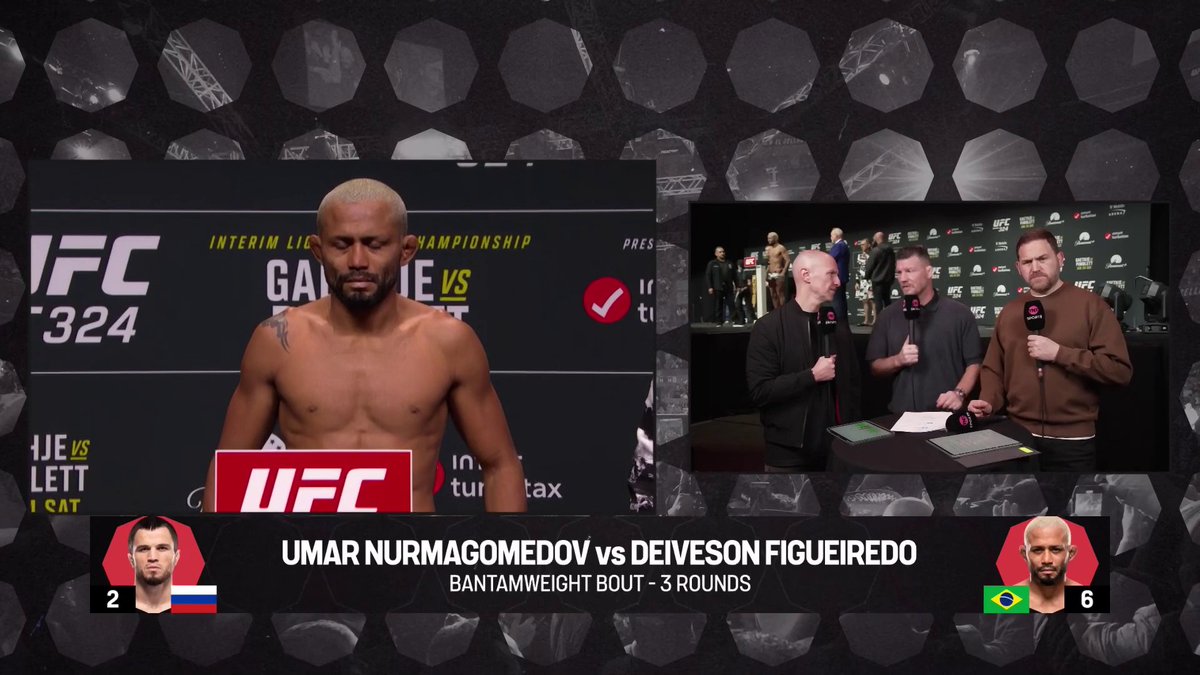 DEIVESON FIGUEIREDO MISSES WEIGHT BY 2.5 LBS 😩