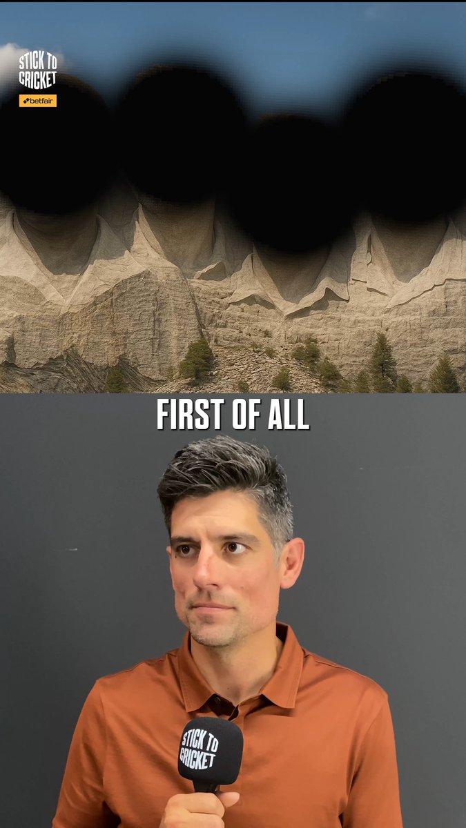 Sir Alastair Cook's cricket Mount Rushmore. Who would you change? 👀
