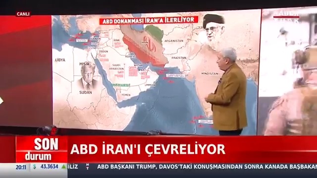 #SONDURUM - ABD savaş gemilerinin rotası İran ABD yakında İran'ı vuracak mı? Emekli Tuğgeneral Dr. Dr. Osman Gazi Kandemir #OlaylarveGörüşler'de yorumladı.