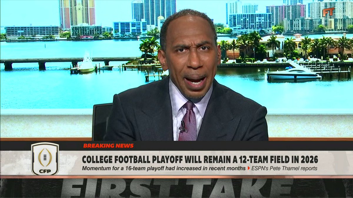 "I'm pretty damn ticked off. ... This is not right." Stephen A Smith is fired up over the CFP's adjustments.
