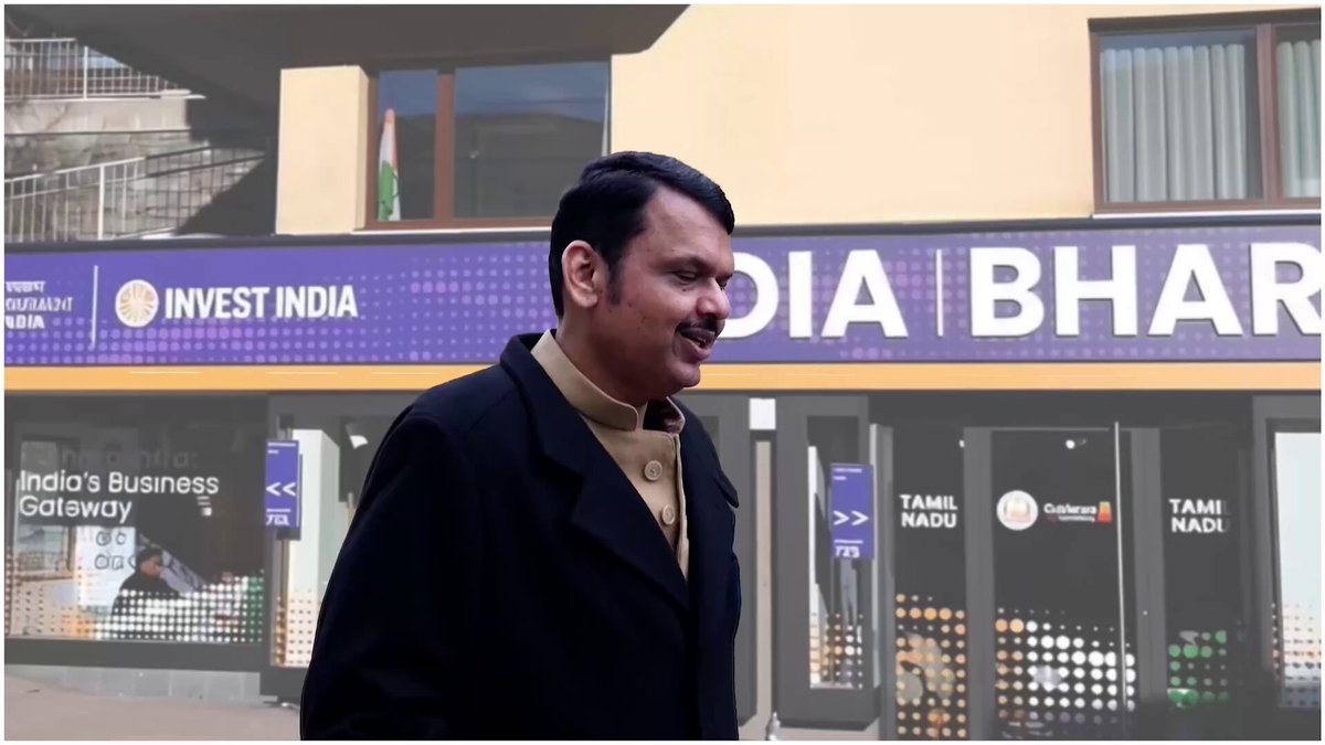 And it’s a wrap! Driven by the Spirit of Dialogue, the WEF 2026 mission comes to an end. Thank you Davos, thank you WEF. Maharashtra’s mission 1 trillion dollar economy got yet another boost here 😊👍 World Economic Forum #WEF26 #MahaAtDavos