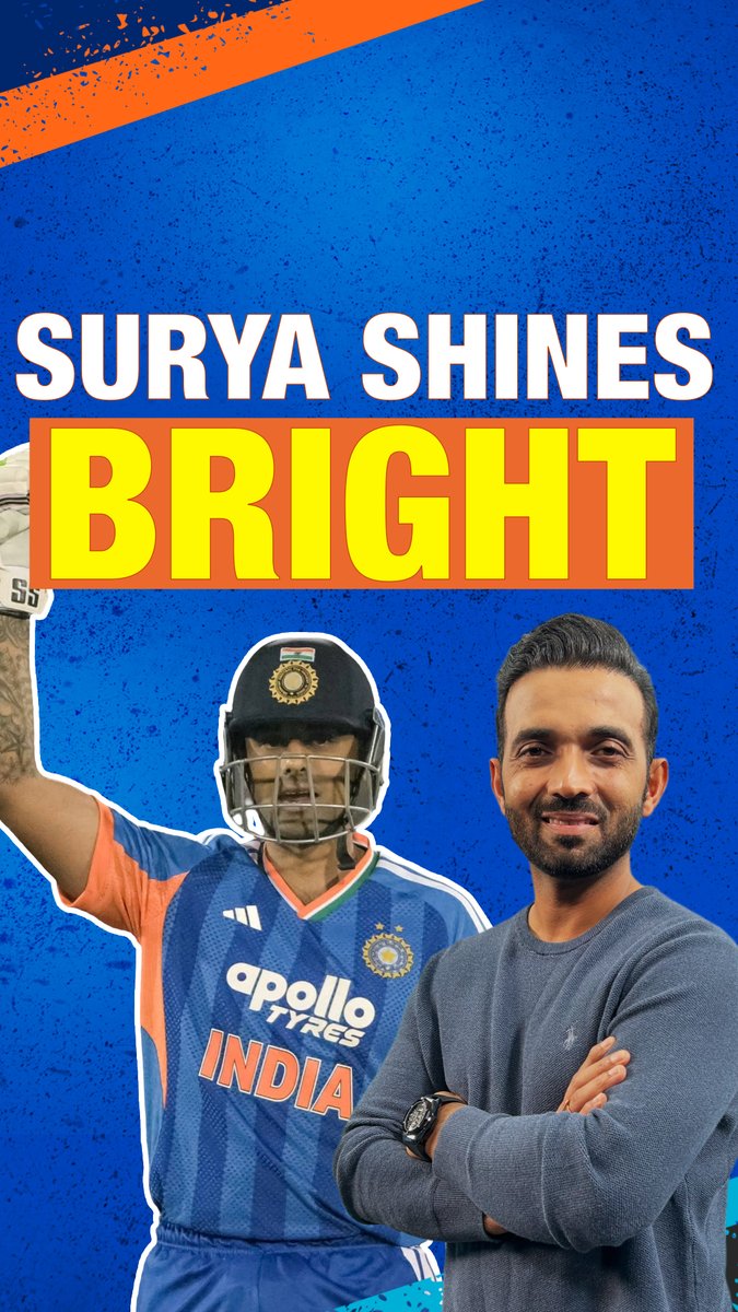 Felt 'starry' looking at that SKY knock❓ Ajinkya Rahane has a technical breakdown you don't want to miss! 🤩