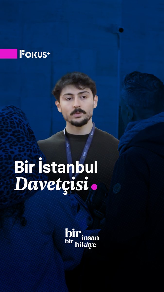 ➕ “İstanbul Davetçisi” Ahmet ile tanışın. ▪️ Ahmet, ülkemizi ziyaret eden turistlere yalnızca mimari açıdan değil; manevi açıdan da tanıtmaya çalışıyor. ▪️ Süleymaniye’de İspanyolca ve İngilizce davette bulunan Ahmet, birçok turistin Müslüman olmasına vesile oldu.