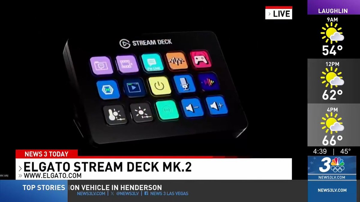 A different take on Stream Deck at CES 2026. ✨ Emmy-winning tech journalist, Jennifer Jolly #techish #techlife, features Stream Deck in her annual CES coverage on NEWS3LV. Watch how Stream Deck can be used as a tool for everyday productivity and professional workflows. Learn more about Stream Deck and find the right one for you: