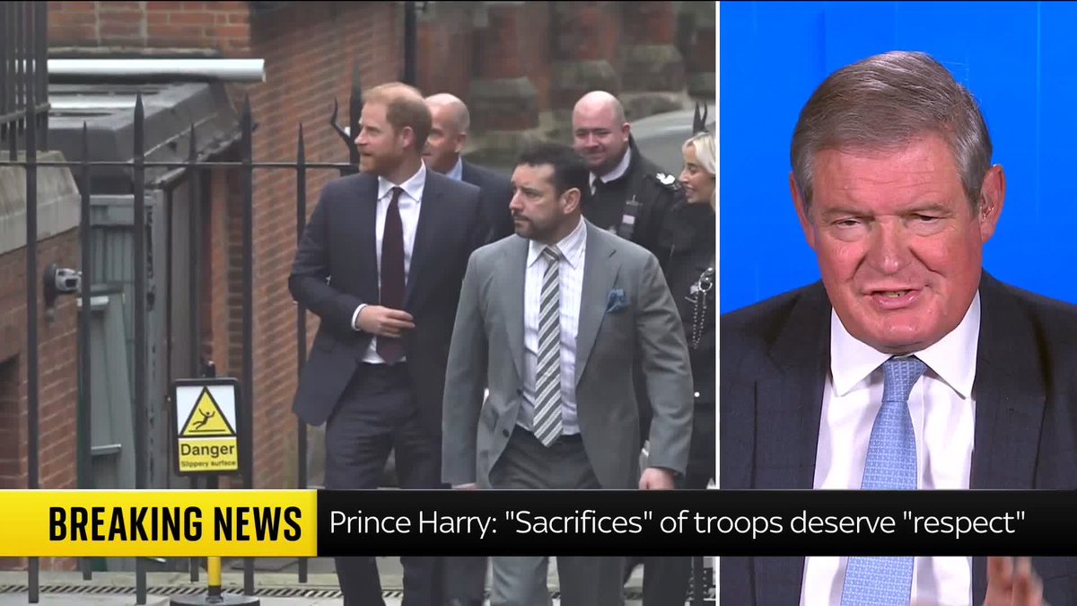 BREAKING: Prince Harry has said the "sacrifices" of British soldiers who served and died in Afghanistan "deserve to be spoken about truthfully and with respect". Sky's Jon Craig reports ⬇️ Latest 🔗 📺 Sky 501, Virgin 602, Freeview 233 and YouTube
