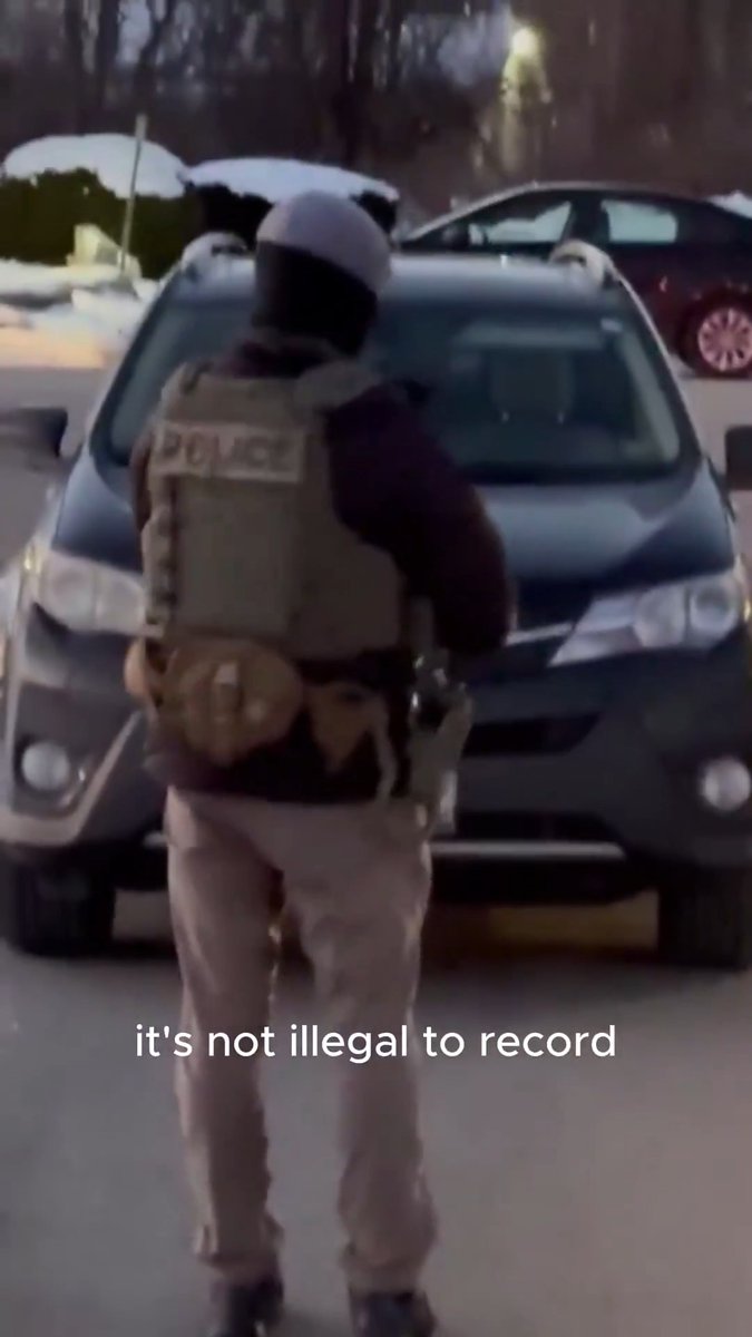 New video shows an ICE agent adding a legal observer to a "domestic terrorist" database for peacefully recording him: "We have a nice little database. And now you're considered a domestic terrorist"
