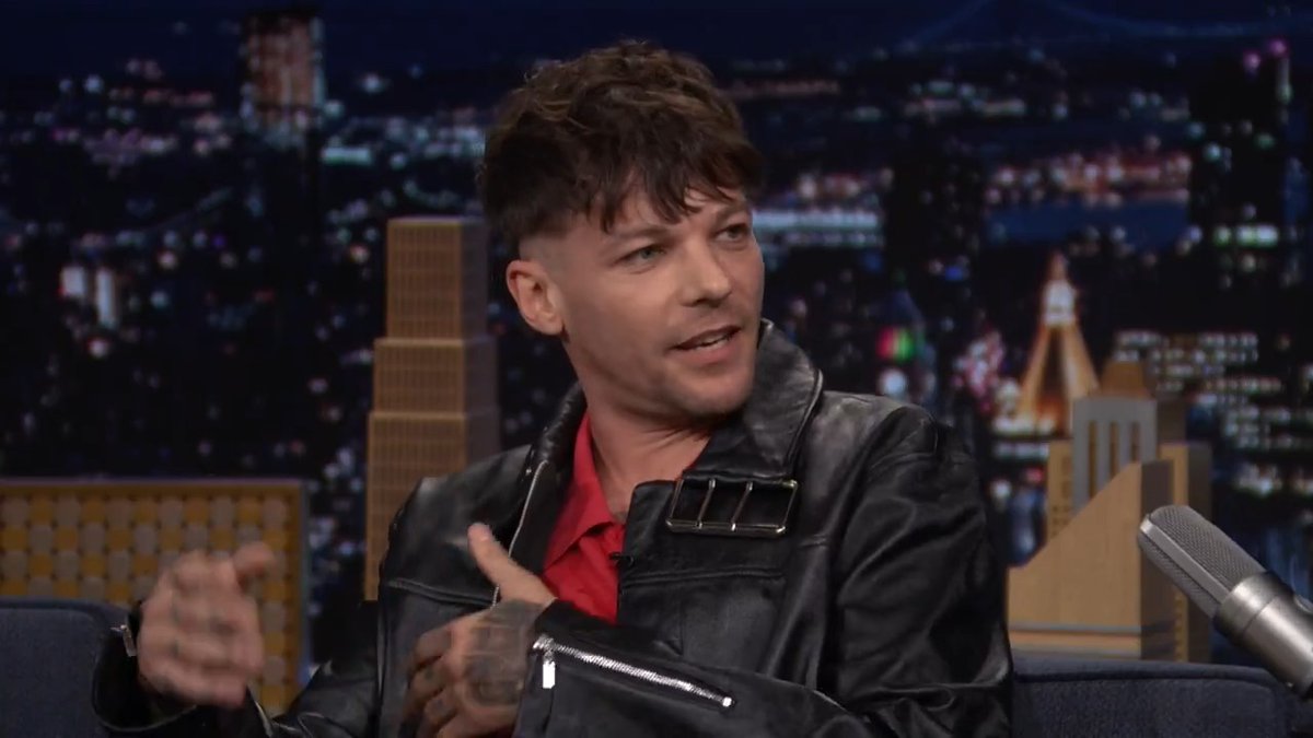 .Louis Tomlinson explains why he finally decided to make a TikTok! #LouisOnFallon #FallonTonight