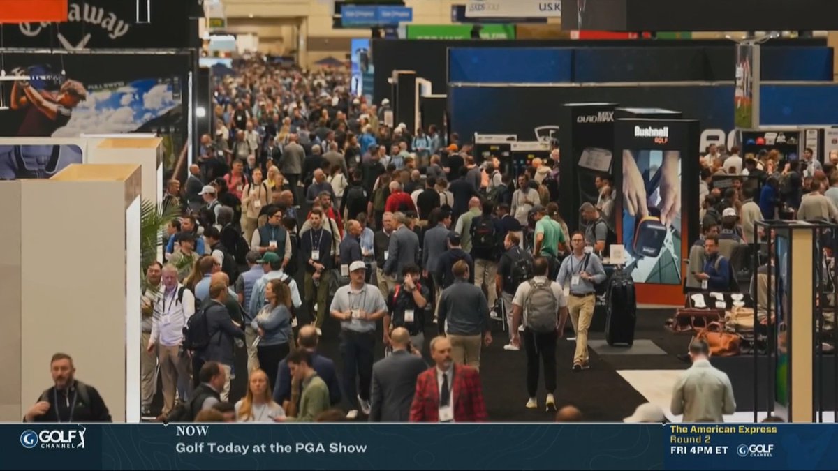Greetings from golf heaven. 👋🤩 Hear what the attendees loved seeing the most this week at the PGA Show. Golf Channel | PGA Golf Shows