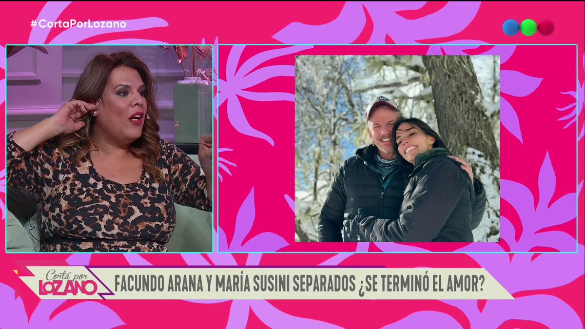 💔 Facundo Arana se separó de María Susini, tras 19 años de relación 📺 Mirá #CortaPorLozano con VL 💚 🏳️🌈 🇦🇷 por Telefe