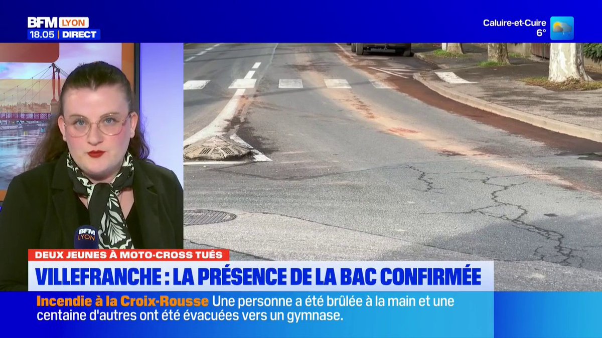 Deux jeunes tués à moto-cross lors d'un accident à Villefranche-sur-Saône : la présence de la BAC confirmée par le parquet.