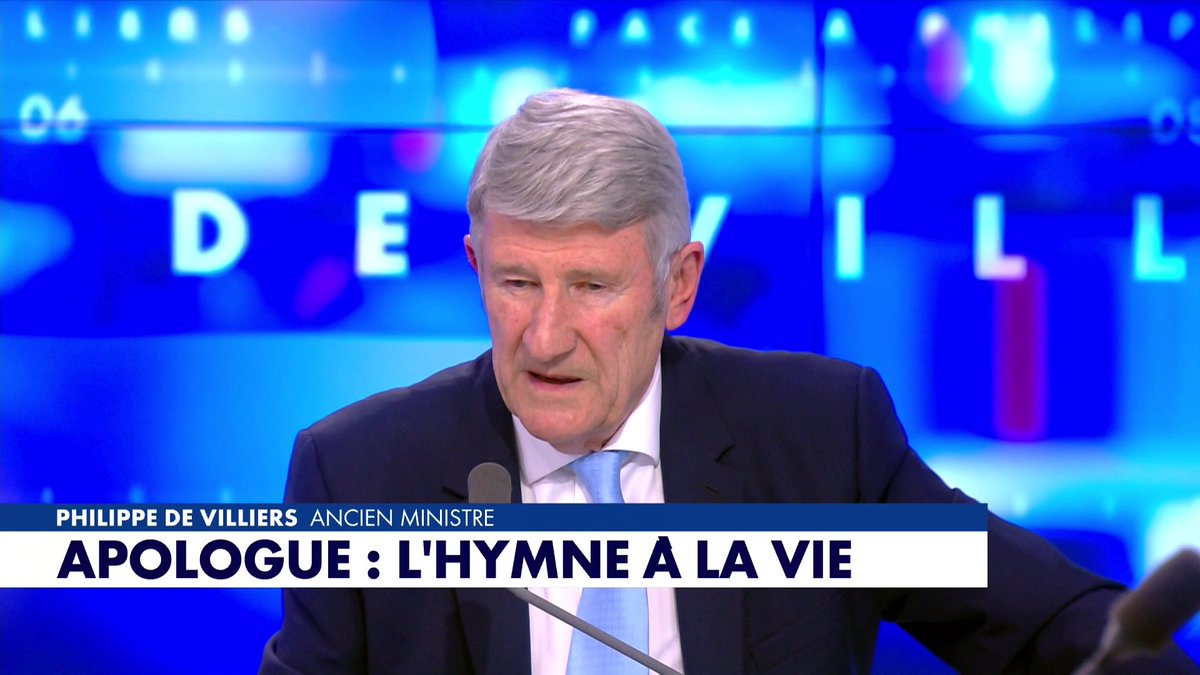 Euthanasie : «Une société qui propose le suicide est une société qui ne veut plus vivre», déplore l’ancien ministre Philippe de Villiers, dans #FaceaPhilippeDeVilliers