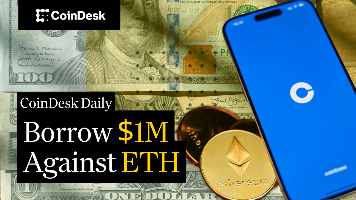 Today's top stories on "CoinDesk Daily": Coinbase launches borrowing feature letting users access up to $1M against staked ETH. FTX's Caroline Ellison released from prison after 14 months, transferred to halfway house. Ledger planning $4B New York IPO following Bito's debut as first 2026 crypto listing. Jenn Sanasie breaks down the latest.