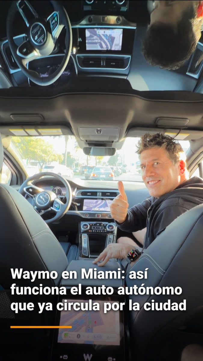 Waymo en Miami: así funciona el auto autónomo que ya circula por la ciudad | Por Opy Morales