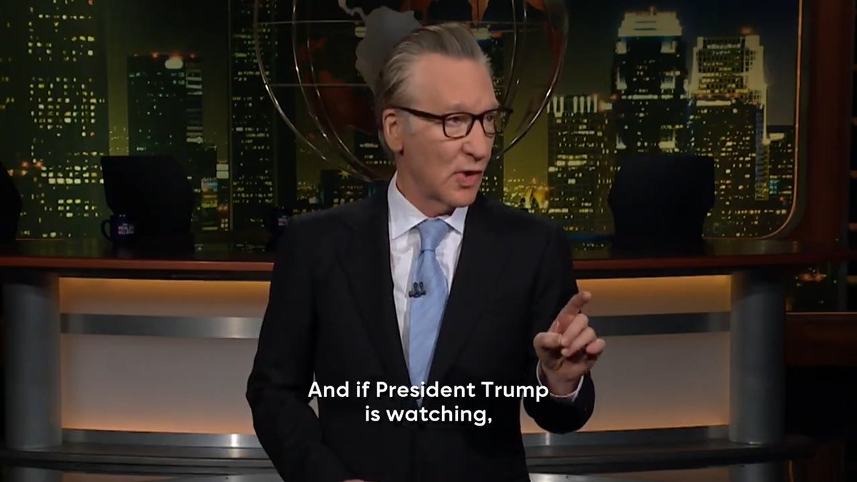 TONIGHT: @BillMaher is back with a new season of Real Time HBO!