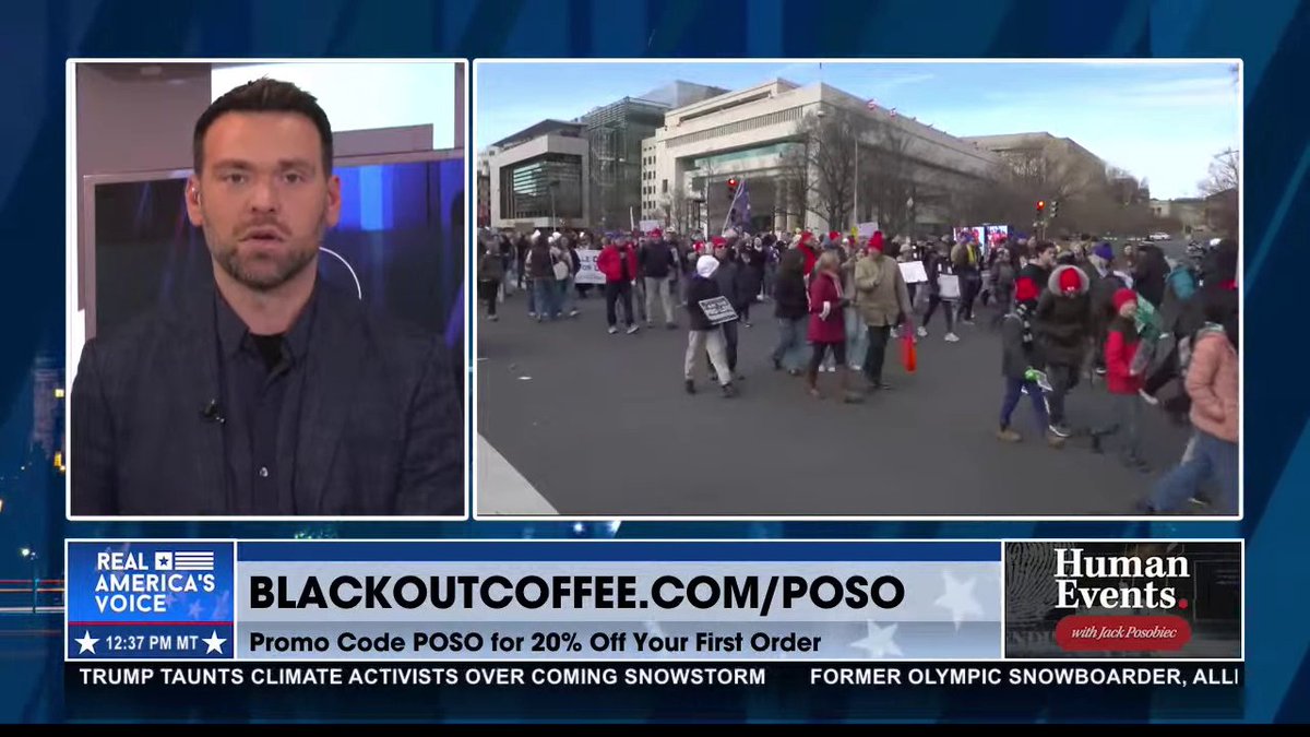 .Jack Posobiec: Yesterday I was with the demons in Davos. Today I am with the angels at the March for Life in Washington, D.C.