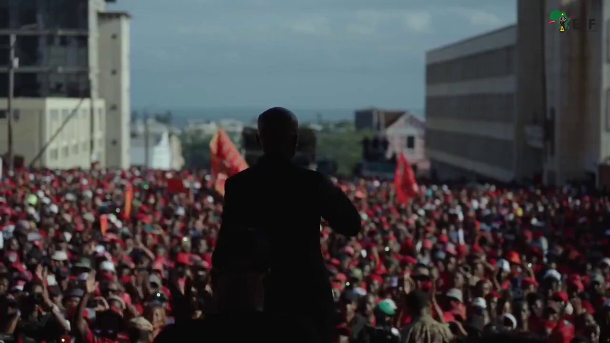 The revolutionary Julius Malema who is feared by Donald Trump.