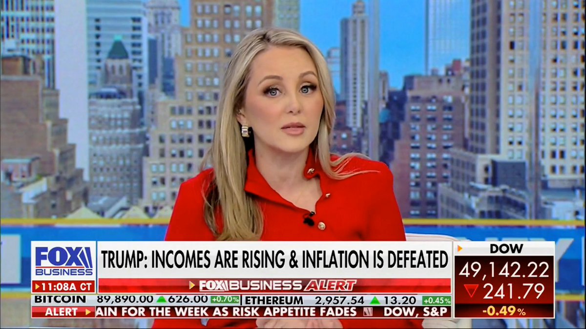 Incomes are rising and inflation is DEAD! President Trump and House Republicans’ economic policies are paying off. The best is yet to come!