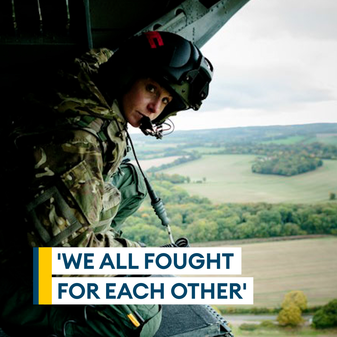 "I almost couldn't get the tweet out fast enough, I was so angry"🗣️ RAF Veteran Liz McConaghy tells BFBS Forces News that Trumps comments were "insulting" to British troops as well as American troops who served in Afghanistan