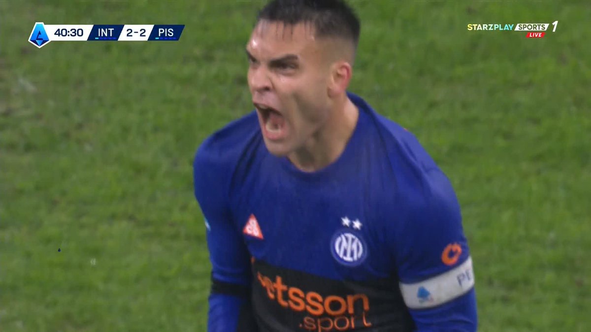 لاوتارو مارتينيز يسجل!!!!! هدف التعادل يصل!!!!!! جنووووووووووون الانتر!!!! هدفين في دقيقتين!!!!! من 2-0 إلى 2-2 مباشرة 👏💙