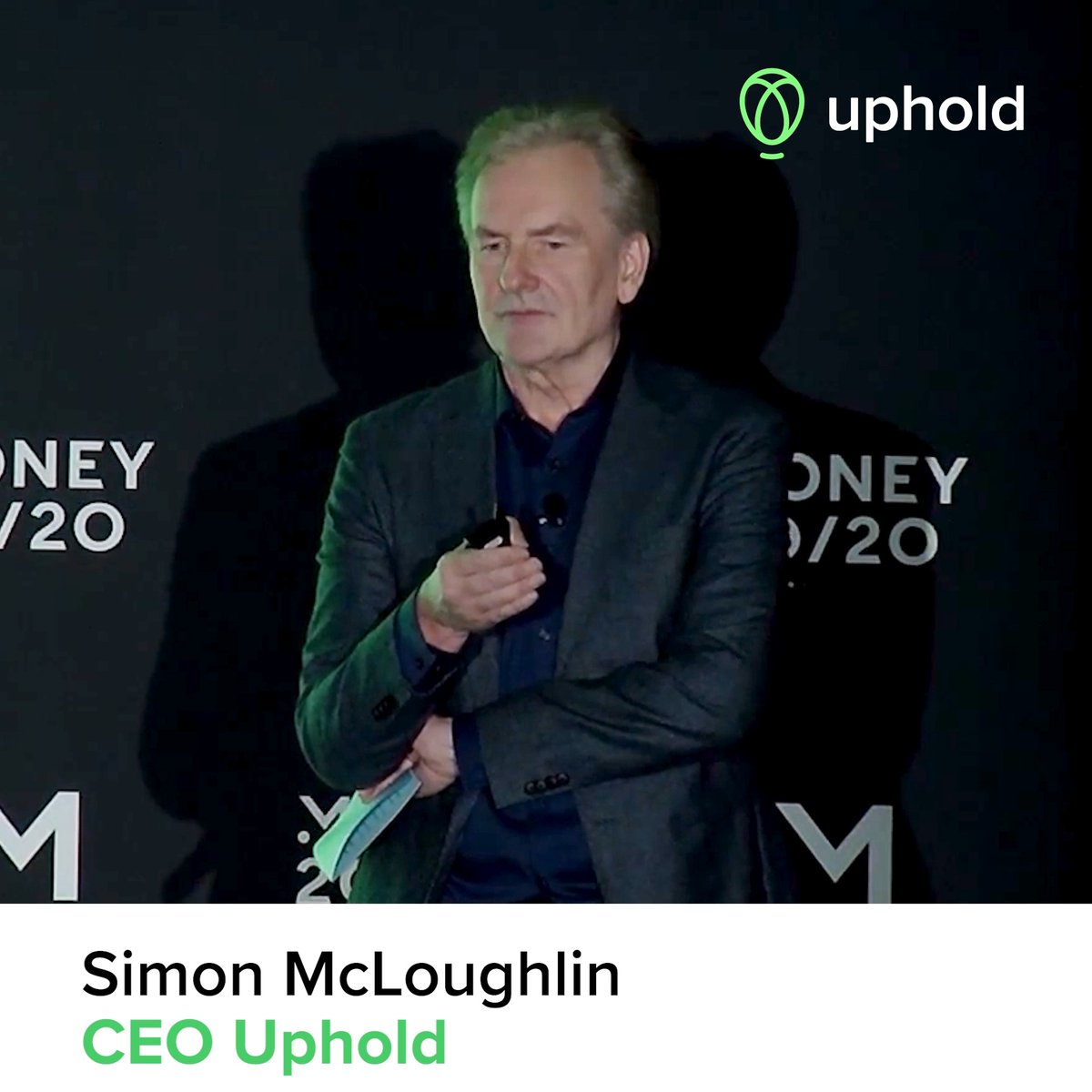 Banks are waking up. Infrastructure is catching up. Uphold CEO Simon McLoughlin on why global finance is moving on-chain, at our Moving On-Chain Summit during Money20/20.
