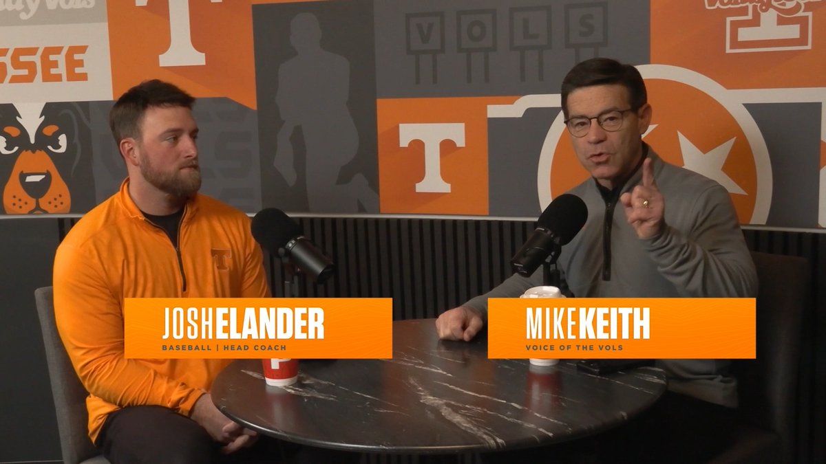 Next up on Coffee with a Coach: Baseball Head Coach Josh Elander. Good luck with the season ahead! Tennessee Baseball Mike Keith