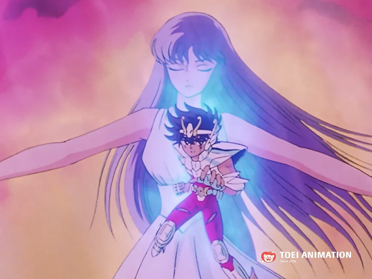 ¡Seiya derrota al último de los Dioses Guerreros! 🤯 Comparte este post cuando escuches a Seiya decir: ¡Meteoro de Pegaso! 👊💥 #LosCaballerosdelZodiaco #SaintSeiya